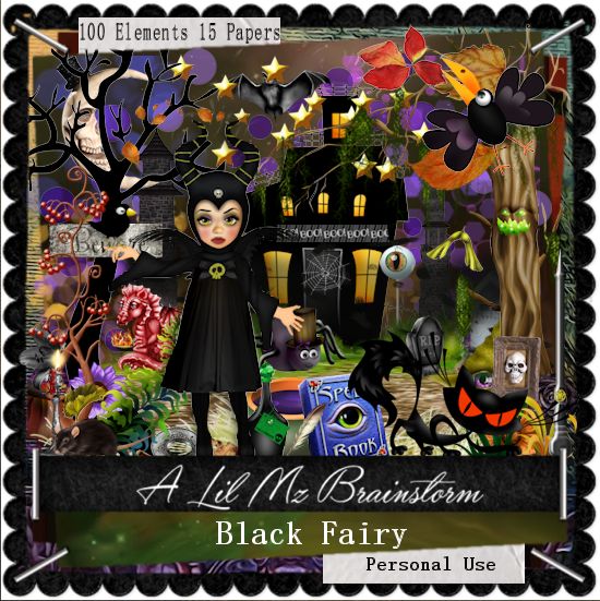 LMB Black Fairy PU
