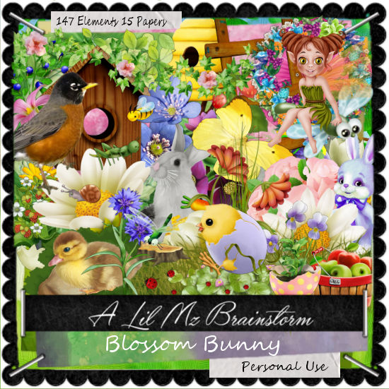 LMB Blossom Bunny PU