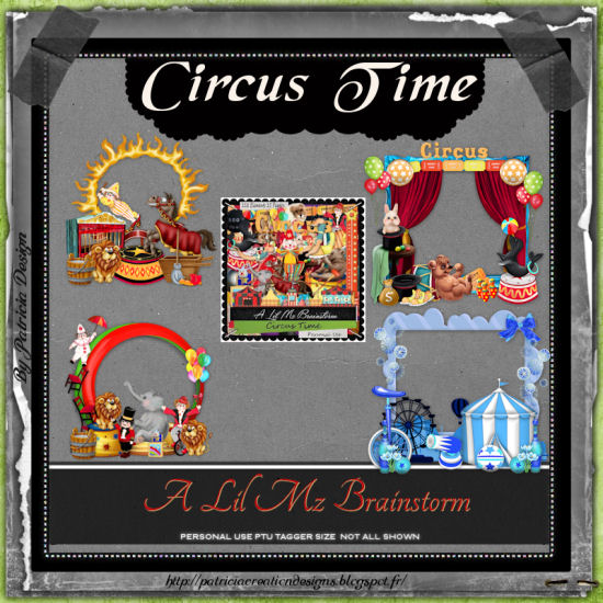 LMB Circus Time Clusters PU - Click Image to Close