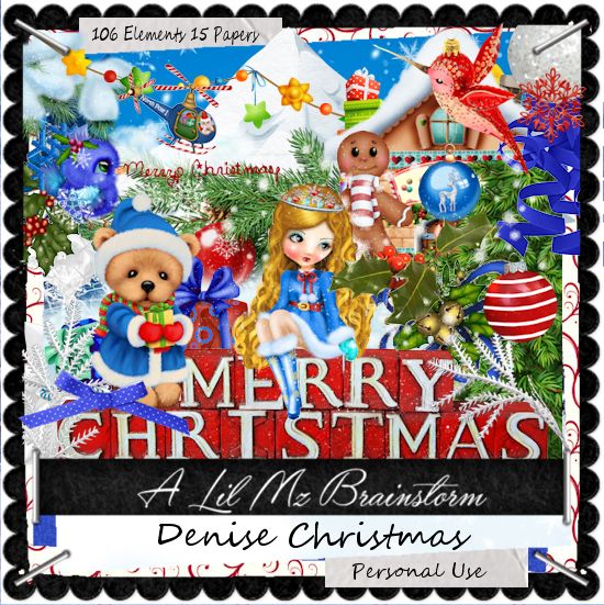 LMB Denise Christmas PU