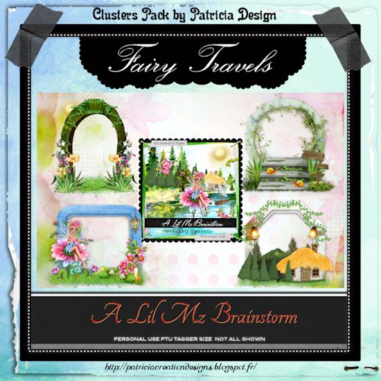 LMB Fairy Travels Clusters PU - Click Image to Close