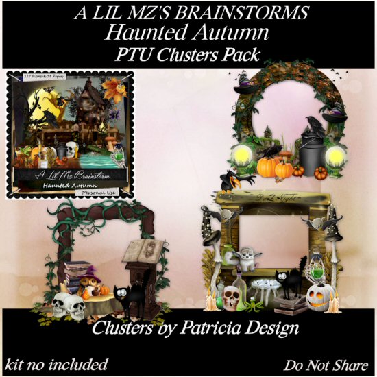 LMB Haunted Autumn Clusters 3 PU