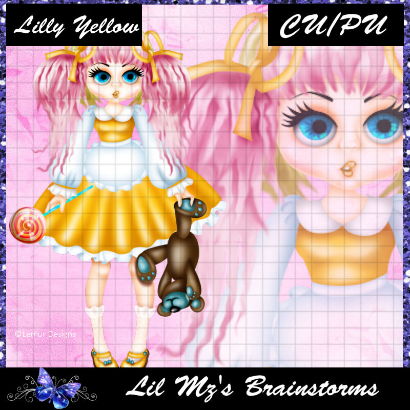 LMB Lilly Yellow CU - Click Image to Close