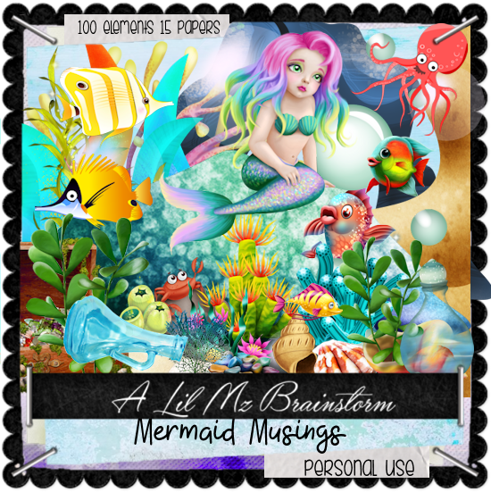 LMB Mermaid Musings PU