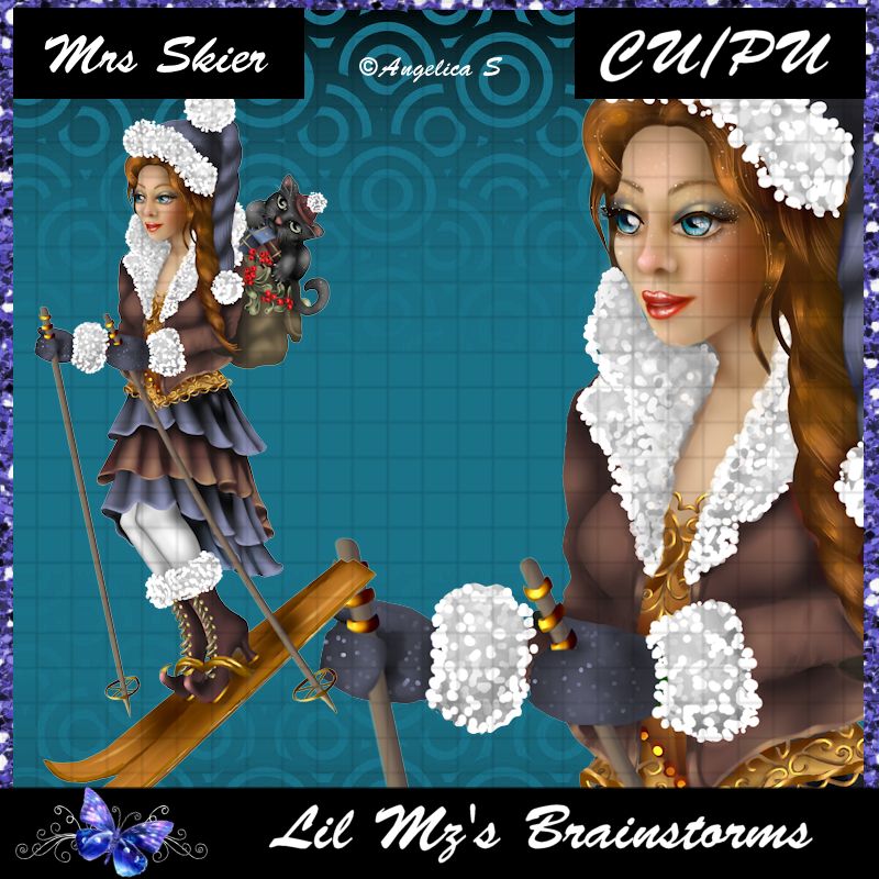 LMB Mrs Skier BB CU - Click Image to Close