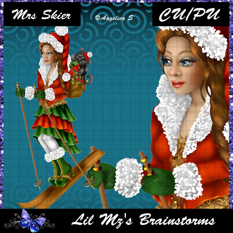 LMB Mrs Skier RG CU - Click Image to Close