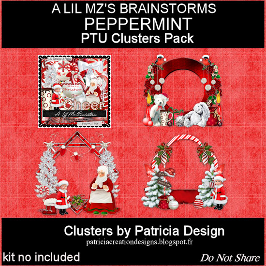 LMB Peppermint Clusters and Timeline Bundle PU - Click Image to Close
