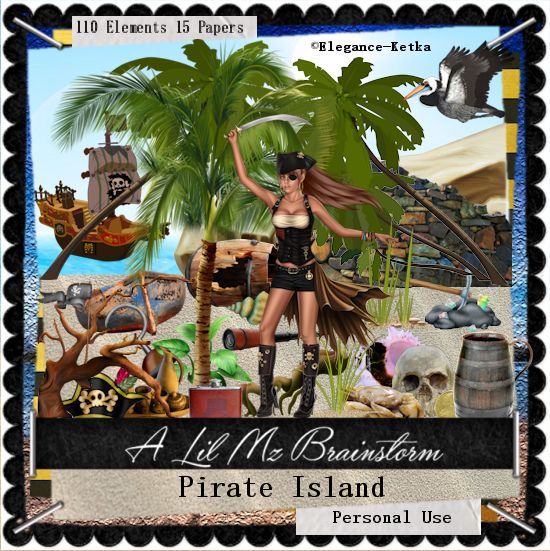 LMB Pirate Island PU