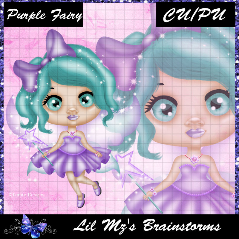 LMB Purple Fairy CU - Click Image to Close