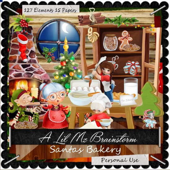 LMB Santa's Bakery PU - Click Image to Close