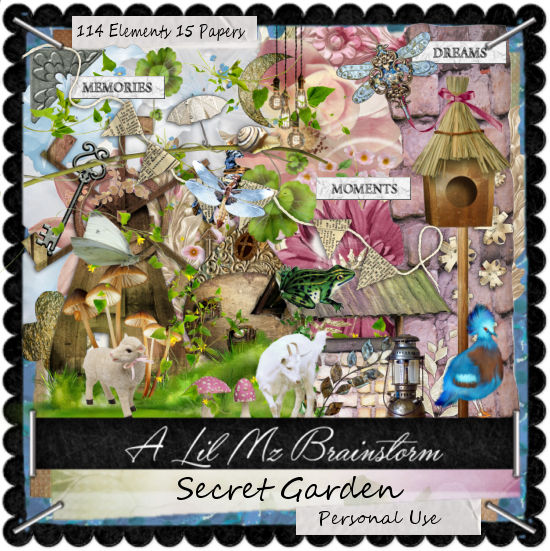 LMB Secret Garden PU - Click Image to Close