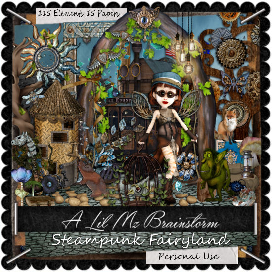 LMB Steampunk Fairyland PU - Click Image to Close