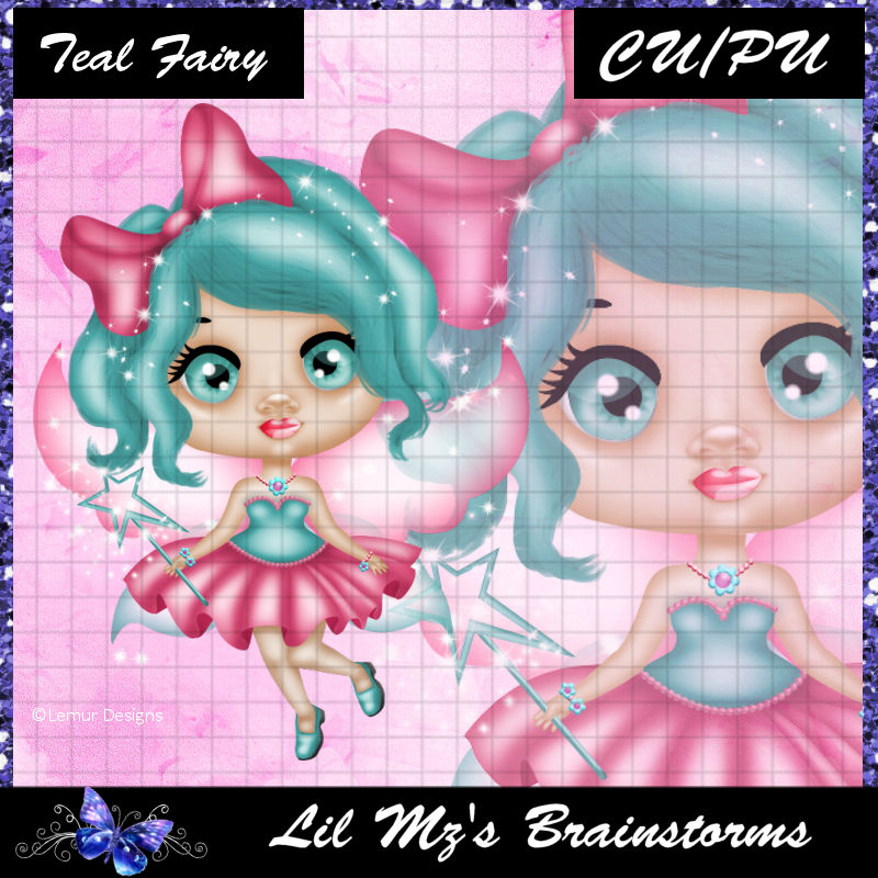 LMB Teal Fairy CU