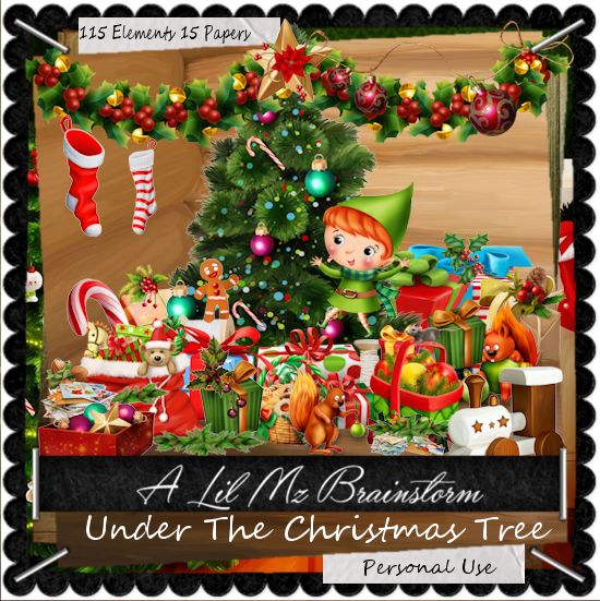 LMB Under The Christmas Tree PU - Click Image to Close