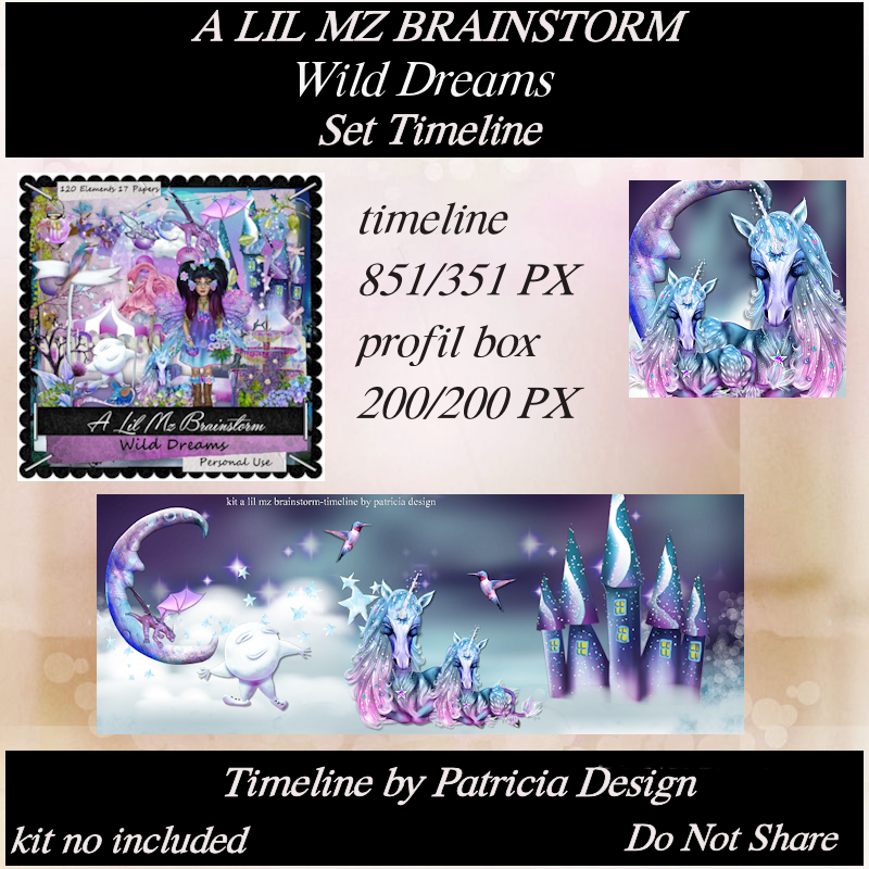 LMB Wild Dreams Timeline Set PU