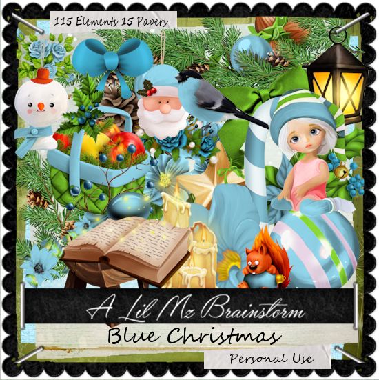 LMB Blue Christmas PU