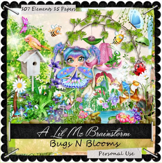 LMB Bugs N Blooms PU