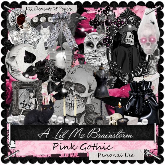 LMB Pink Gothic PU